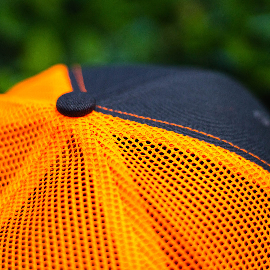 Dirty Hooker Deluxe Hat Bright Orange